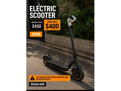 Electric scooter brand new