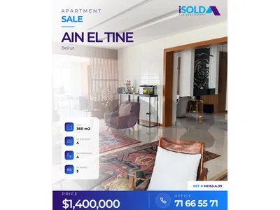 360 m2 apartment -open view 4sale in Ain el tine - MH63.A.99 360 m2 apartment -open view 4sale in Ain el tine - MH63.A.99