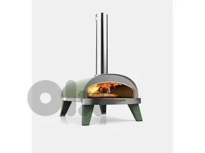 Wood Pellet Stainless Pizza Oven - Ziipa Piana (Green)