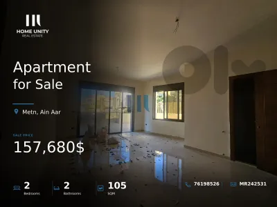 apartment for sale in Ain Aar, Metn apartment for sale in Ain Aar, Metn