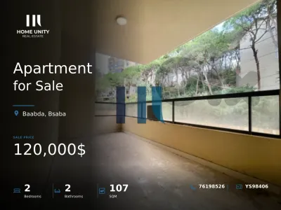 brands new apartment for sale in baabda -bsaba