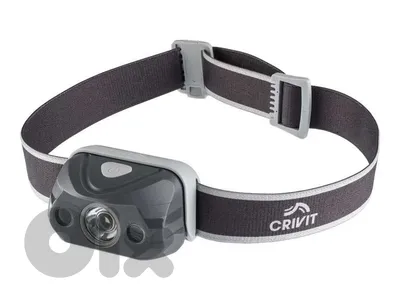 crivit rechargeable led head torch with sensor