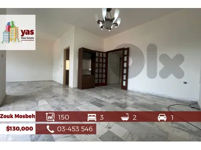Zouk Mosbeh 150m2 | Well Maintained | Accessible Area | Open View | EH