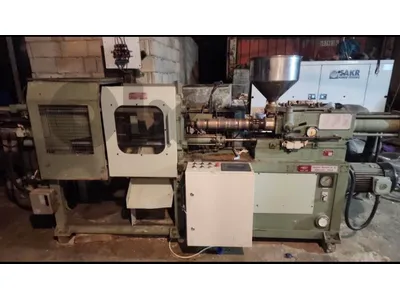 مكنة حقن بلاستيك...injection machine 45 ton negro bossi italy plc + inverter