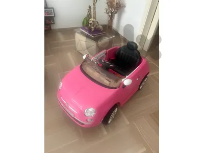 Pink Ride on Electric Fiat 500
