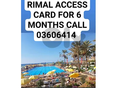 Rimal Holiday Tabarja Aqua Solemar Samaya Portemilio Faraya Fakra...