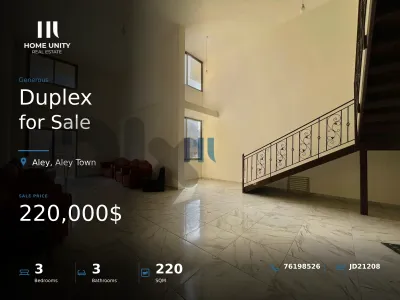 brand new duplex for sale in aley town