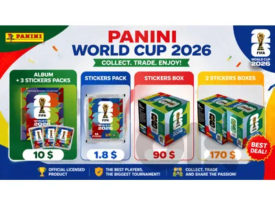 Panini world cup 2026 stickers album