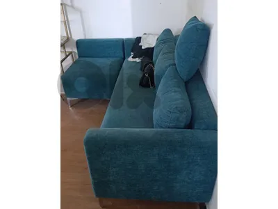 green couch