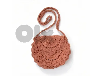 handmade crochet boho bag