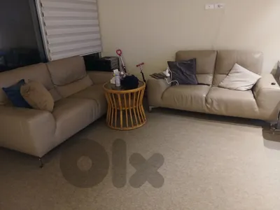sofa and table
