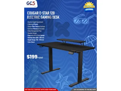 Fantech GD811 Electric Adjustable Workstation Desk