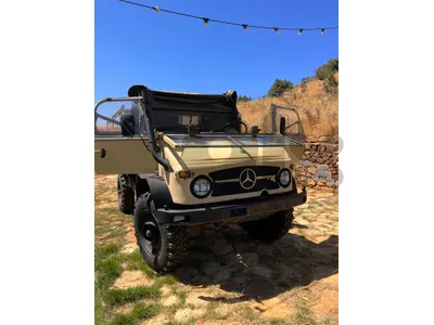 Mercedes-Benz Unimog 404S Convertible DUMP Truck 1965