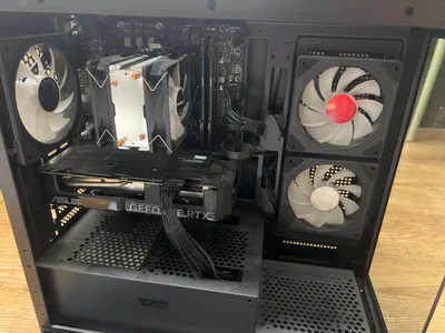 gaming set up