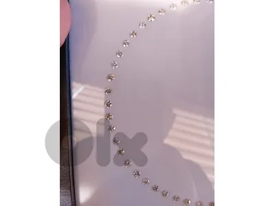 natural diamond layout necklace. 16.16 ct.