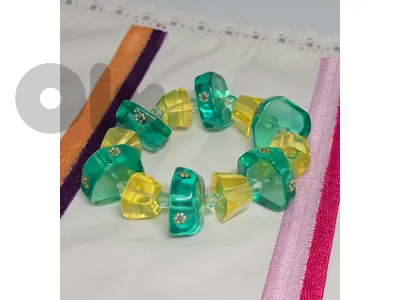 green/yellow fashion bracelet 6$