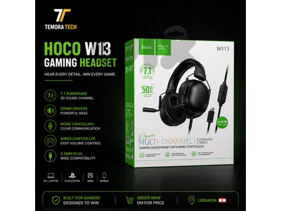 hoco gaming headphone