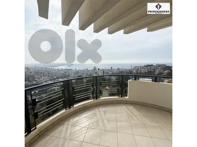 Apartment with View for Rent in Rabieh شقة مع اطلالة للايجار في الرابية