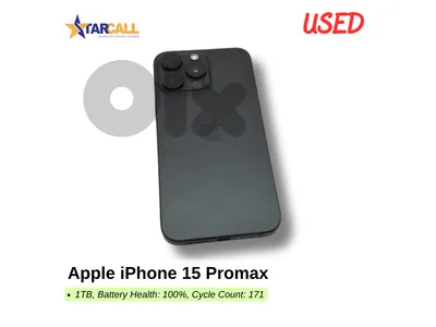 Used Apple iPhone 15 Promax