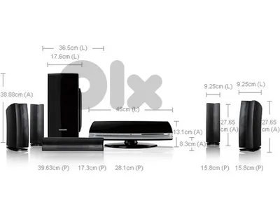 Samsung ht x250 home theater system