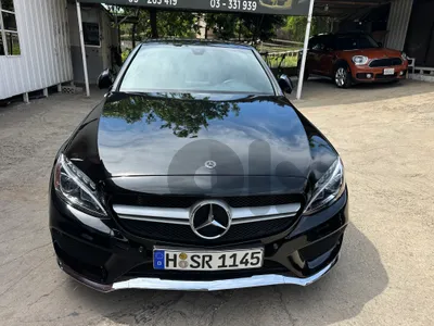 Mercedes-Benz C-Class 2018 Balck Look AMG calirfona very clean Mercedes-Benz C-Class 2018 Balck Look AMG calirfona very clean