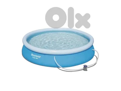 Bestway Inflatable Round Swimming Pool 244×66 CM - حمام سباحة دائري