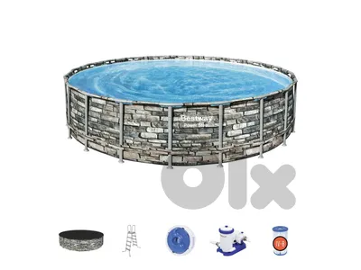 Bestway Power Steel Circular  Pool 610 x 132 cm - بيست واي مسبح دائر