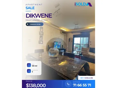 125 m2 apartment for sale in Dikwene-Furnished Option- GH54.A.155