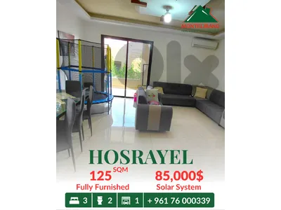 125 sqm Apartment For Sale in Hosrayel حصرايل
