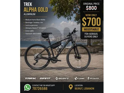 TREK Alpha Gold Aluminum – Excellent Condition