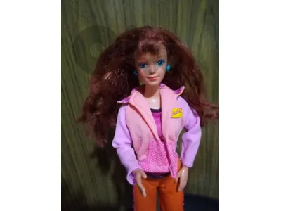 Midge Hot SKATIN Articulated rare As new doll Mattel 1994, in similar sports wears=41$