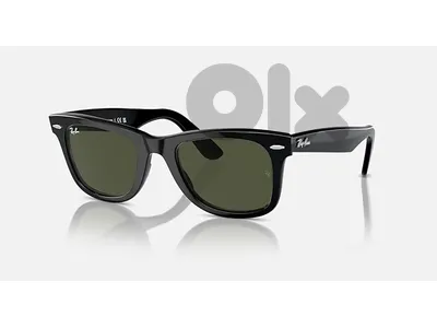 Classic Ray-Ban RB2140 Wayfarer Sunglasses Matte Black Frame Never Worn Size 50-22-150 3N