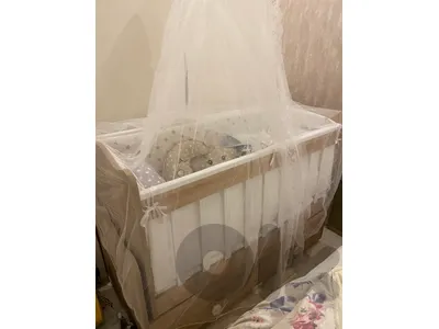 dryer and baby bed