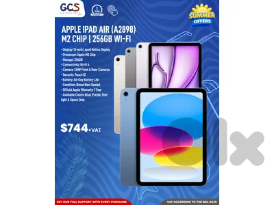 Apple iPad Air (A2898) – M2 Chip | 256GB Wi-Fi