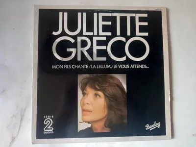 Juliette Greco – Mon Fils Chante 2x vinyl album gatefold