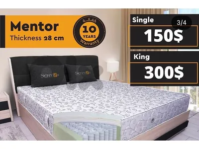 Mattress- bed - not used. Mattress- bed - not used.