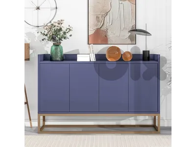 Modern Blue Sideboard 120 cm