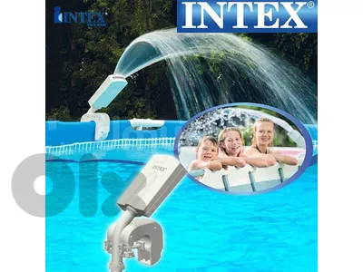 Intex MULTI-COLOR LED POOL SPRAYER water fall cascade شلال مسبحbestway