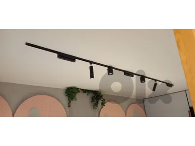 Magnetic track lights