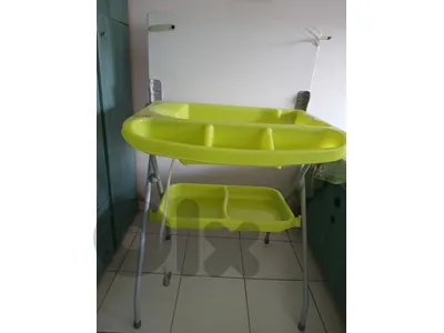 bath and changing table