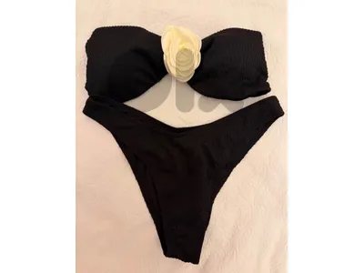 black swimwear size large - brand new