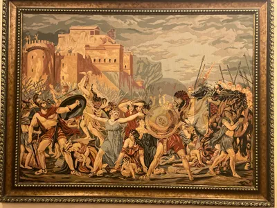 “The Intervention of the Sabine Women” (1799)