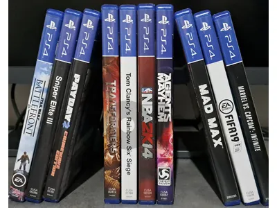 PS4 Games (FIFA, NBA, Star Wars)