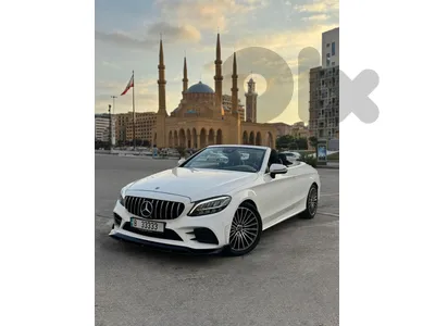 Rent cars wedding Mercedes C-class 2020