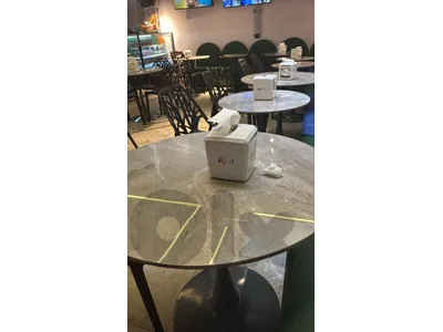 for sale used Table caffe ceramic 
60 cm & 80 cm