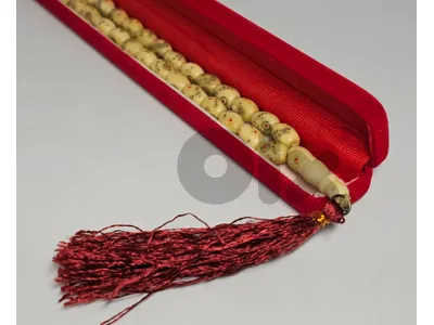 15$  مسبحة عضم ختيارة منزلة نحاس