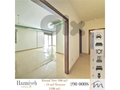 Hazmiyeh | 744$/m² | Brand New 310m² + 75m² Terrace | Prime Investment