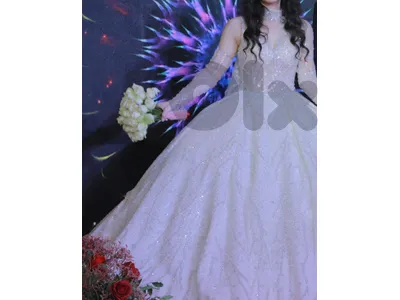 ✨ Luxury Princess Wedding Dress – Worn Once – For Rent ✨