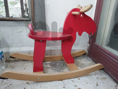 wood horse