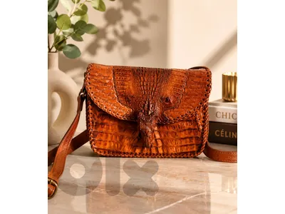 Real Leather Handbag